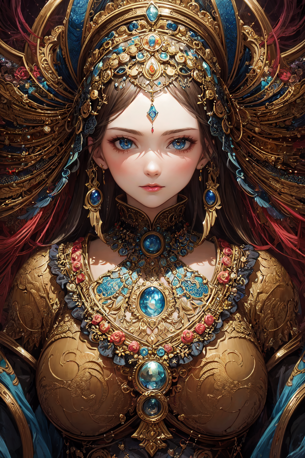 (masterpiece, top quality, best quality, official art, beautiful and aesthetic:1.2), (1girl), extreme detailed,(fractal ar...